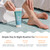 ZenToes Urea Foot Cream 40% | Softens Dry Cracked Heels, Calluses & Rough Skin | Gentle Exfoliating Cream with Lavender | 5oz, Pack of 2