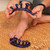 YogaToes® Gems® for Men Fits Men's Shoe Size 7 & Up. Gel Toe Stretcher & Separator in Metallic Blue. Helps Foot Pain & Boost Athletic Performance!