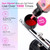 SAVILAND Airbrush Gel Nail Polish Hema-Free: Dilution-Free 12 Vitality Colors Airbrush for Nails Set Non-Acetone with Fine Mist Nail for Spray French & Ombre Nail Polish Nail Art Design Salon Kit