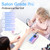 Electric Nail Drill File Professional 40000 RPM, Melodly Rechargeable Electric Nail File Machine Kit for Acrylic Gel Nails Polishing Removing, Portable Cordless Efile with Gold Bits at Salon Home