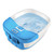 HoMedics Bubble Bliss Deluxe Foot Spa with Heat Massaging Arch, 3 Acupressure Attachments, Splash Guard, Raised Nodes Creates Bubbles, Improves Circulation, Soothe Tired Muscles