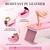 Krofaue Nail Arm Rest for Nails Tech, Luxury Stable Metal Frame with Phone Holder, Ergonomic Comfortable Premium Leather Nail Hand Rest, Large Size Fits Nail Lamp & Manicure Table, Non-Slip,Easy Clean