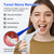 Electronic Tonsil Stone Remover with Camera, Tonsil Stone Removal Kit, 3 Suction Levels, Tonsil Stone Vacuum, Oral Care for Mouth Health, USB Rechargeable(Blue)
