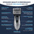 Electric Callus Remover: Rechargeable Electronic Foot File CR900 by Own Harmony(Tested Most Powerful) Best Pedicure Tools w 3 Rollers Professional Pedi Feet Care Sander for Cracked Heels and Hard Skin