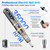 Breosic Electric Nail Drill Professional 35000RPM,Rechargeable Electric Nail File Cordless with 9-Speed & LED Display,12-in-1 Portable Manicure Pedicure kit for Acrylic Gel Dip Powder Nails (Gray)