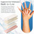 Tammy Taylor 180 Grit Emery Boards for Natural Nails, 100/180 Limas para Uñas, Professional Finger Nail Files for Women, Manicure Tools, Salon Art Supplies & Accessories, Disposable Fingernail File