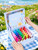 Beetles Summer Gel Polish Set - Hema-Free Summer Garden Collection, 30 Colors Neon Bright Blue Purple Colors Polish with Base Top Coat Swatch Card Uv LED Lamp Gel Gifts for Women