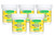 De La Cruz Arnica Salve Foot Care Cream for Dry Cracked Heels & Feet, Skin Care, Hand Salve, 24 Hour Moisture Balm - (2 Ounces - 5 Jars)