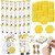 Dimsile 100 Pcs / 50 Sets Bee Themed Baby Shower Favors for Guest Sweet As Can Bee Theme Baby Shower Favor a Little Honey Is on The Way Hand Cream Honeycomb Soap Yellow Guest Return Gift Gender Reveal