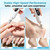 HSKAI Electric Nail File Drill - Cordless Toe Nail Grinder for Thick Toenails & Callus, Rechargeable Filer for Manicure and Pedicure with LCD & Lamp, Gifts for Men Women