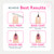 SUNUV Gel Nail Polish Kit with UV Light, 23 Pcs Gel Nail Kit Four Season, 12 Colors Polish Set with Base Glossy Top Coat, Manicure Tools Home Salon Gift for Women Teens Girls, Starter Kit