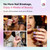 SAVILAND Hema-Free Poly Gel Nail Kit for Starter: 15 Colors Poly Gel for 28 Day Long-Lasting, Purple Cat Eye Duochrome Nail Extension Kit with Slip Solution U V Lamp, Suitable for Dance Party Nail Art
