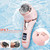 Electric Callus Remover for Feet (with Dander Vacuum Cleaner), Rechargeable Foot Callus Remover Pedicure Tools Foot File, Professional Foot Care Kit Deadskin Remover with 9Heads&2Speed,LCD Display