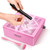 SAVILAND Nail Dust Collector, 60W Powerful Nail Vacuum Dust Collector with Brush, Compact Electric Dust Suction Machine with Reusable Filter Manicure Tool for Acrylic Nail Gel Polishing,Salon & Home