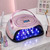 Professional UV LED Nail Lamp for Gel Nails,288W High Power Fast Curing Light with Unique Electroplated Purple Design, 4 Timers & Auto Sensor, Salon Curing Lamp for Home DIY Manicure Tools