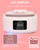 Paraffin Wax Machine for Hand and Feet -Paraffin Wax Warmer Moisturizing Kit Auto-time and Keep Warm Paraffin Hand Wax Machine for Arthritis (Pink)