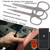 3 Swords Germany - Nail scissors and EXTRA fine Cuticle scissors - MEGASET - stainless steel, extra sharp - Made in Germany