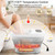 UNIFULL Collapsible Foot Spa Bath with Heat, Touch Screen, Remote Control, Massage Rollers, Timer, Bubble, Foot Pedicure Kit, Temperature Control Pedicure Foot Spa, Foot Bath
