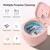 MelodySusie 2 in 1 Nail Tool Cleaning Machine, 3 Timers Mode for Nail Drill Bits, Nail Art Brush, Nail Clipper, Jewelry Cleaning, Salon & Home Use, Pink,DL-160