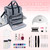 ALSLEA Nail Polish Organizer 3 Layers Holds 70 Bottles (15ml - 0.5 fl.oz) Portable Gel Nail Kit Organizer Case for Nail Lamp Travel Nail Supplies Bag with 2 Removable Nail Polish Holder Pouches (Gray)