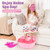 Kids Foot Spa & Nail Kit - Kids Spa Day Kit for Girls with Mask Foot Bath and Nail Dryer - Manicures Pedicure Toy Set Nails Art Salon Girl Stuff - Christmas Birthday Gifts for 6 7 8 9 10-12 Year Old