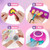 Kids Foot Spa & Nail Kit - Kids Spa Day Kit for Girls with Mask Foot Bath and Nail Dryer - Manicures Pedicure Toy Set Nails Art Salon Girl Stuff - Christmas Birthday Gifts for 6 7 8 9 10-12 Year Old