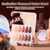 Beetles Brown Gel Polish Set - Brownie Bliss 6 Colors Nude Beige Taupe Cocoa & Rose Gold Pearl Shimmer Gel Nail Polish, Soak Off UV Led Lamp Needed Manicure DIY Salon Home Gifts for Women
