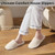 DECOUE 12 Pairs Disposable Slippers for Guest, Non Slip Spa Slippers Washable Reusable House Slippers for Women Men, Breathable Indoor Slippers for Hotel, Travel, Bedroom,Shoeless Home (Coral Fleece)