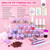 SAVILAND Dip Powder Nail Kit with Drill: Starter Set 30 Colors Summer Spring Keratin Dip Nails Powder with Dipping Liquid Set Activator Base Top Coat Cuticle Oil for DIY Manicure Art Women Gift