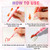 IONSGAKO 48 Colors Nail Art Pens Set, Nail Polish Pens Quick-Drying Acrylic Paint Markers Nail Art Drawing Painting Liner Pens Kit for Home DIY Nail Art Design Manicure Tools