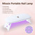 Misssix XBASICTIPS French Tip Press On Nails, 600 Pcs Short Square French Gel Nail Tips, 20 Colors Fake Nails Starter Kit with U V Lamp, Top Coat and Gel Glue for Nail Art DIY 15 Sizes