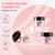Nail Kit for Beginners with Everything: Professional Nail Acrylic Powder Liquid Set with Practice Hand Drill U V Light in Cosmetic Bag for Women Salon Home (Pink)