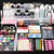 Acrylic Nail Kit for Beginners with Everything ,11 Colors Acrylic Powder Nails Kit Acrylics Set with Drill U V Light 3Pcs Gel Polish 24Pcs Glitter Powders Rhinstones Nail Art Extensions Home Gift Set