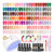 COSCELIA 60PC Gel Nail Polish Kit with U V light 55 Colors Gel Nail Polish Set 5PC Top Base Coat Glitter Rhinestones All Seasons French Manicure Starter Kit at Home for Women Girls