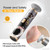Electric Callus Remover for Feet, Rechargeable Pedicure Tools for Feet with 40PCS Sandpaper Discs, Adjustable Speed Heel Scraper for Cracked Heels, Foot Care Scrubber File for Dry Dead Skin