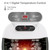 Foot Spa Bath Massager with Heat Bubbles and Vibration Massage and Jets, 16 OZ Calming Lavender Foot Soak Epsom Salt, Foot Soaker with Red Light, 22 Massage Rollers, Adjustable Temp - Black
