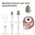 Professional Manicure Pedicure Kit, Electric Nail File Set, Cordless Electric Nail Drill Machine, 5 Speeds Hand Foot Care Tool for Nail Grind Trim Polish(White)