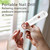 Professional Manicure Pedicure Kit, Electric Nail File Set, Cordless Electric Nail Drill Machine, 5 Speeds Hand Foot Care Tool for Nail Grind Trim Polish(White)