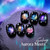 AZUREBEAUTY 15ml HEMA Free Purera Cat Eye Gel Nail Polish Set with Magnet, 6 Colors Aurora Galaxy Shimmer Glitter Holographic Soak Off UV LED Nail Art for DIY at Home Manicure Salon Gift