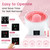 Yokilly Nail Soaking Bowl Heated: 50% Faster Nail Soak off Bowl for Women Nail Beginner - Electric Manicure Nail Bowl for Home Salon (White)