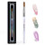 MelodySusie Kolinsky Acrylic Nail Brush, 100% Pure Kolinsky Hair, Professional Nail Brush for Acrylic Powder Nail Extension and 3D Nail Carving, for DIY Home Salon, Size 10