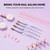 MelodySusie Kolinsky Acrylic Nail Brush, 100% Pure Kolinsky Hair, Professional Nail Brush for Acrylic Powder Nail Extension and 3D Nail Carving, for DIY Home Salon, Size 10