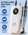 Moskany Professional Grade Electric Nail Drill Kit 35000RPM with 14PCS Bits White Portable Rechargeable Cordless File Machine for Acrylic Gel Powder Nails and Manicure Pedicure Toenail Tool Salon Set