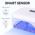 Makartt UV LED Nail Lamp: UV Light for Gel Nails Rechargeable Aurora 36W Gel Lamp with 4 Timers & Auto Sensor Professional Fast Curing Cordless Nail Light for Home Salon Manicure
