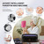 Achzzy 4000ml Paraffin Wax Machine for Hand and Feet - Professional Wax Warmer with 200W Thermal Core, LED Real-time Temp Control & 167°F Rapid Melting, Intense Hydration with Hand Wax Paraffin Bath