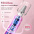 Pro Nail Drill Kit, Electric Nail File with UV Dryer Lamp & LED Light, 10000RPM Low Vibration & Noise, 10 Speeds, 3000mAh Cordless Nail dremel, Toenail Grinder for Manicure Pedicure Home Use, Pink