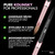 MakarttPro Kolinsky Acrylic Nail Brush Size 10 – 100% Pure Kolinsky Hair Nail Brush for Acrylic Application, Professional Nail Brush for Smooth Bead Control, Anti-Clogging, Acetone Resistant Handle