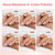 Beetles Builder Gel Nail Kit New Formula,8 in One 6 Colors Nude Pink Glitter Gel Builder for Nails Strengthening Thickening & Short Extension,with Base and Top Coat for DIY Home Salon Gifts