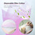 Nail Dust Collector with Lamp&50pcs Disposable Filter&Dusting Brush, Electric Nail Vacuum Cleaner Dust Fan Suction Machine for Manicure Acrylic Gel Nails Polishing, Low Noise,Salon Home