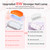 modelones Poly Nail Gel Kit 6 Colors with 8 W Lamp Polygel Toenail Kit Nail Extension Gel Kit Nude Clear Pink Natural Complete for Beginner Thickening Solutions DIY at Home for Women